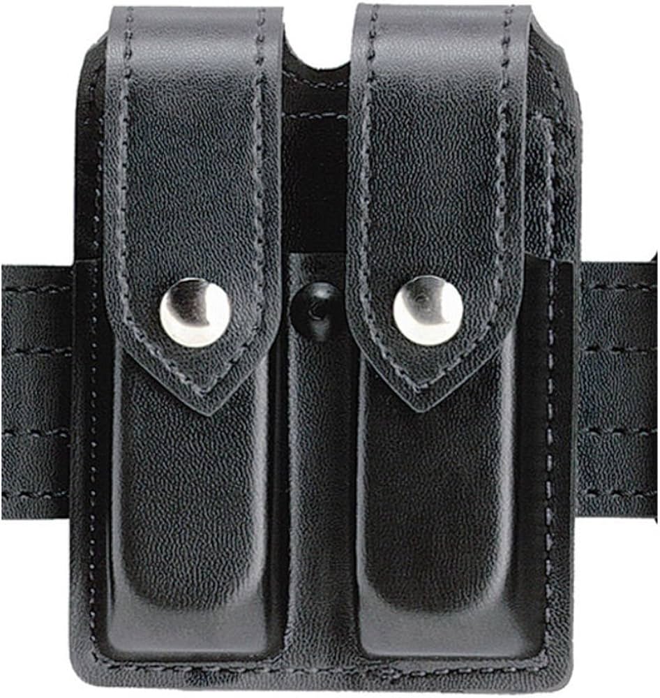 サファリランド製　実物ダブルハンドガンマガジンポーチ4個セット　新品 Amazon.co.jp: Safariland Duty Gear Glock 17ブラックスナップダブル